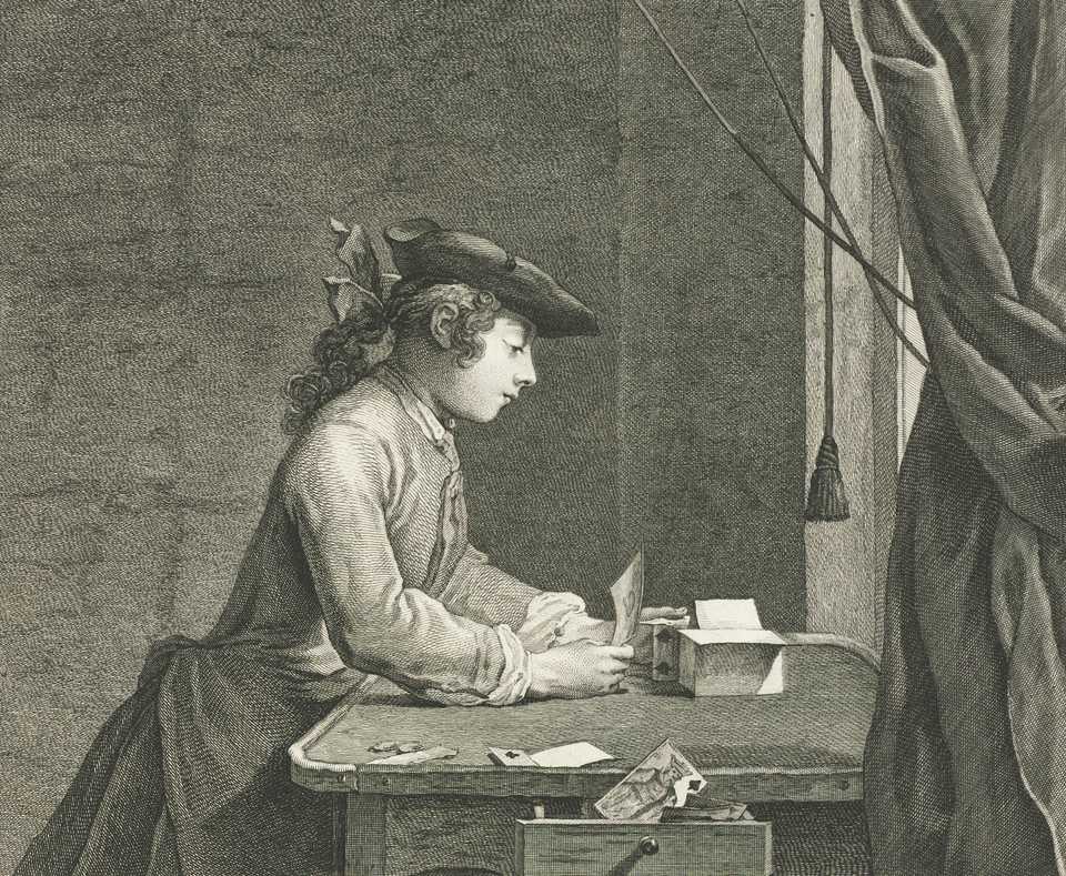 House of Cards c. 1737 Pierre Filloeuil